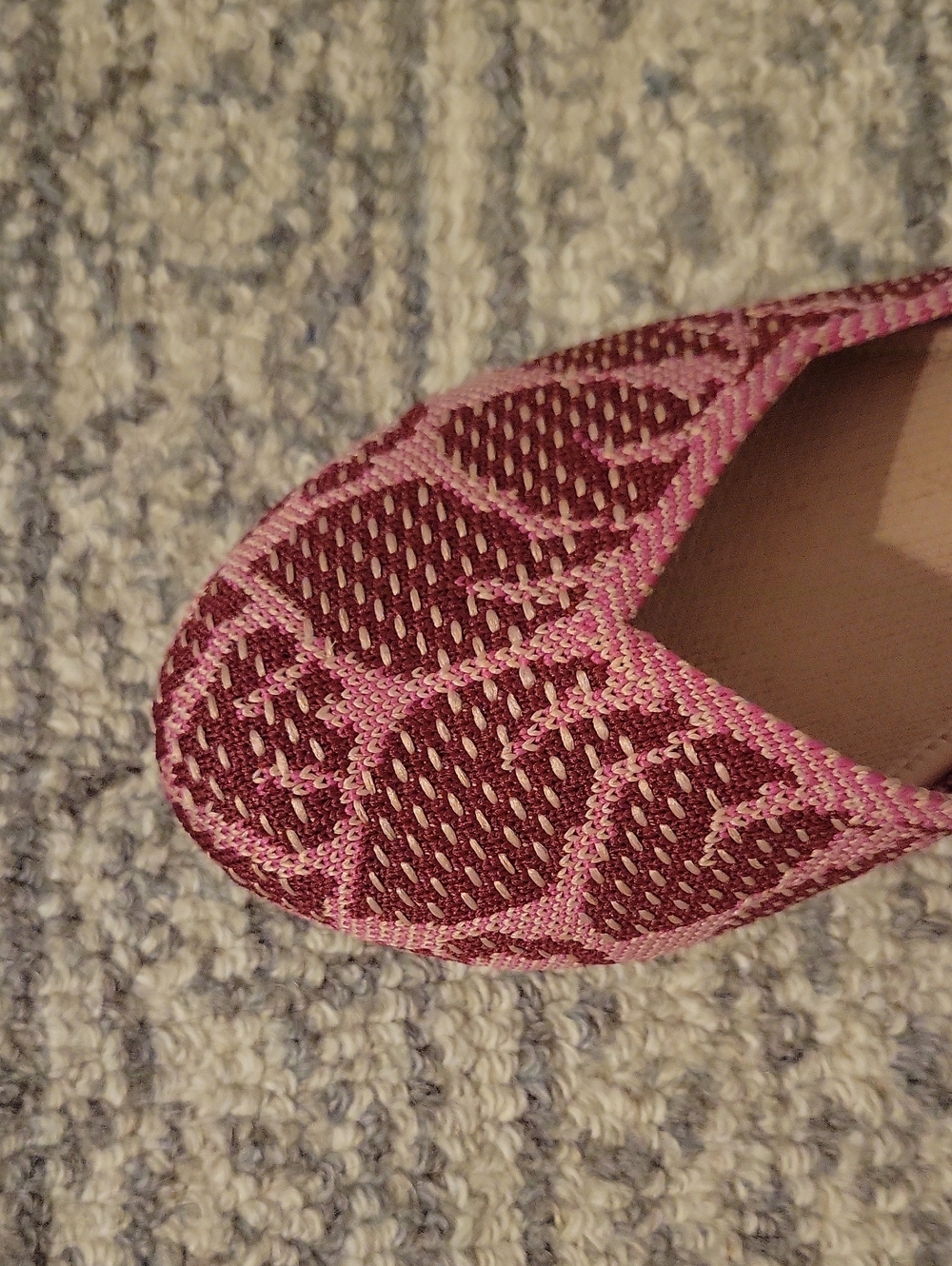 Rothy's Flats In Pink Bouquet Size 8 - Picture 2 of 4